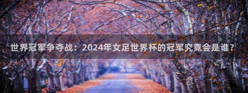 世界杯欧洲区赛程：世界冠军争夺战：2024年女足世界杯的冠军究竟会是谁？